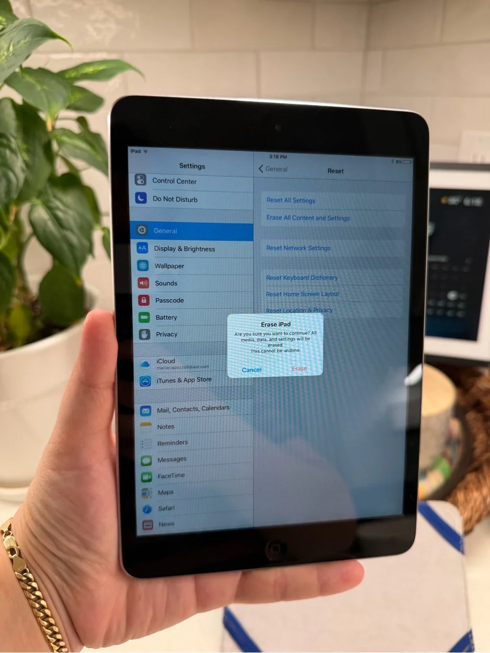 APPLE iPad Mini (1st Gen) — Model A1432 — Wi-Fi Only— USED